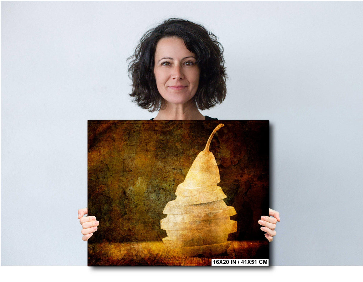 Raw Food Photography Print – Abstract Kitchen Wall Art | Rustic Food Decor