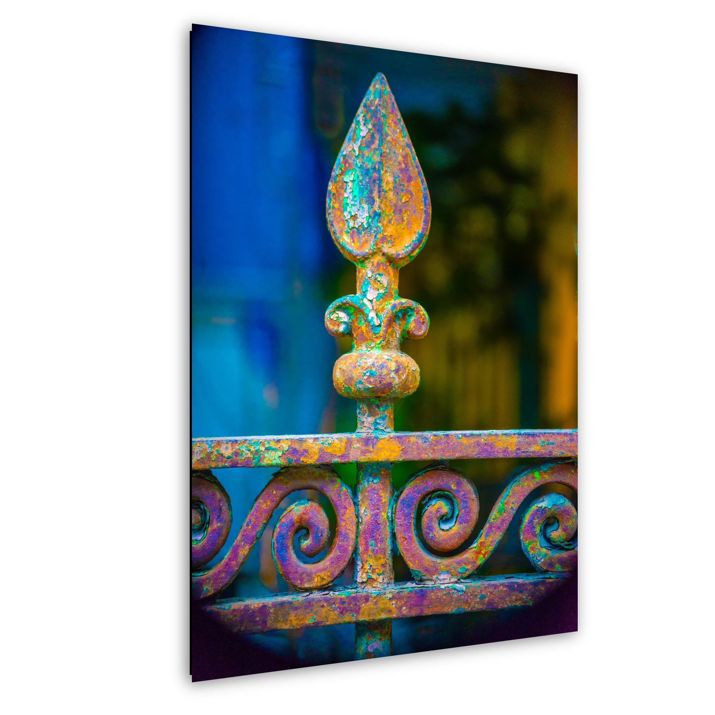 French Quarter Photography Print – New Orleans Art with Wrought Iron Balconies