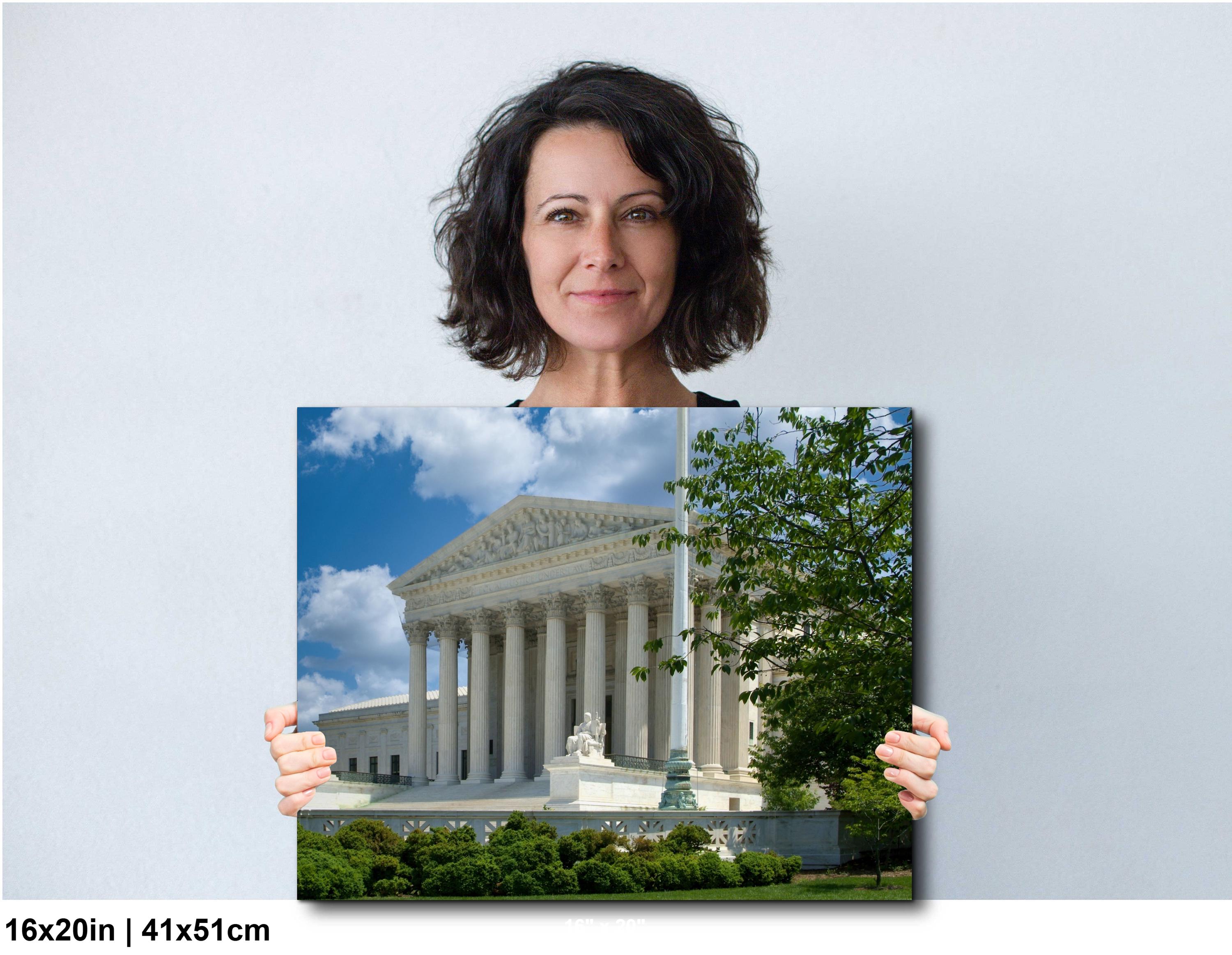 Supreme Court Building Print – Washington DC Wall Art | Architectural Photography