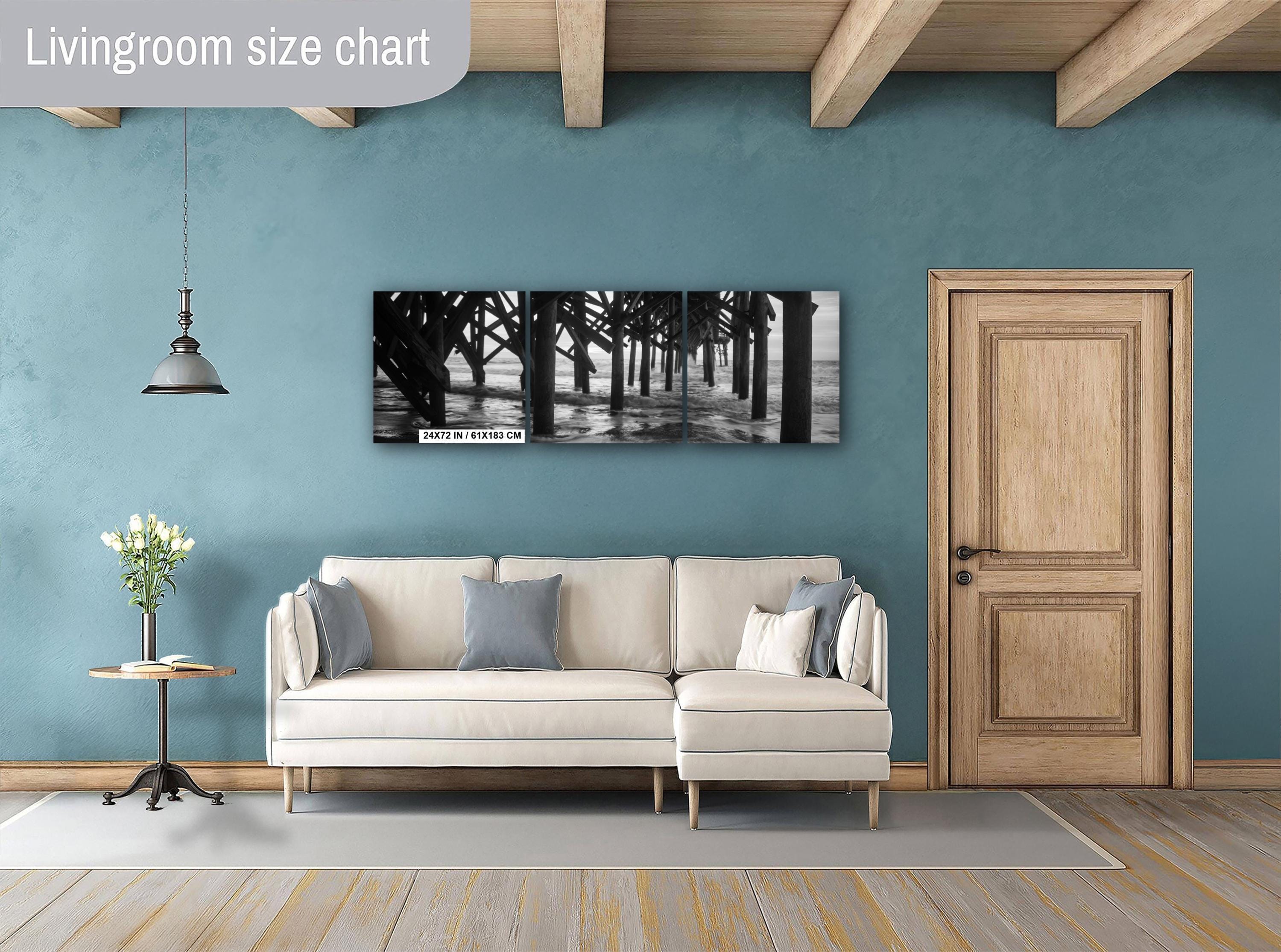 Winter Seascape Photography - Moody Coastal Wall Art | Dramatic Beach Print