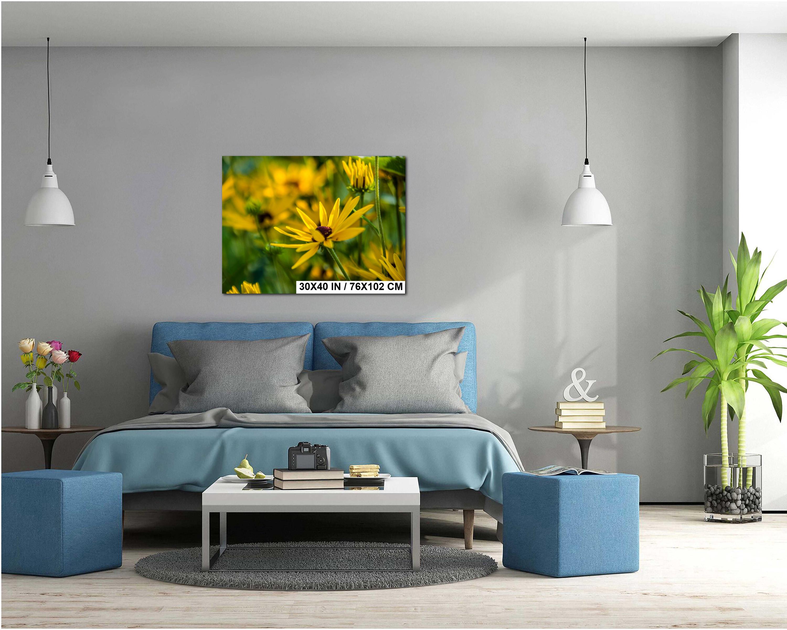 Yellow Coneflower Print - Wildflower Wall Art | Botanical Wall Decor & Floral Photography