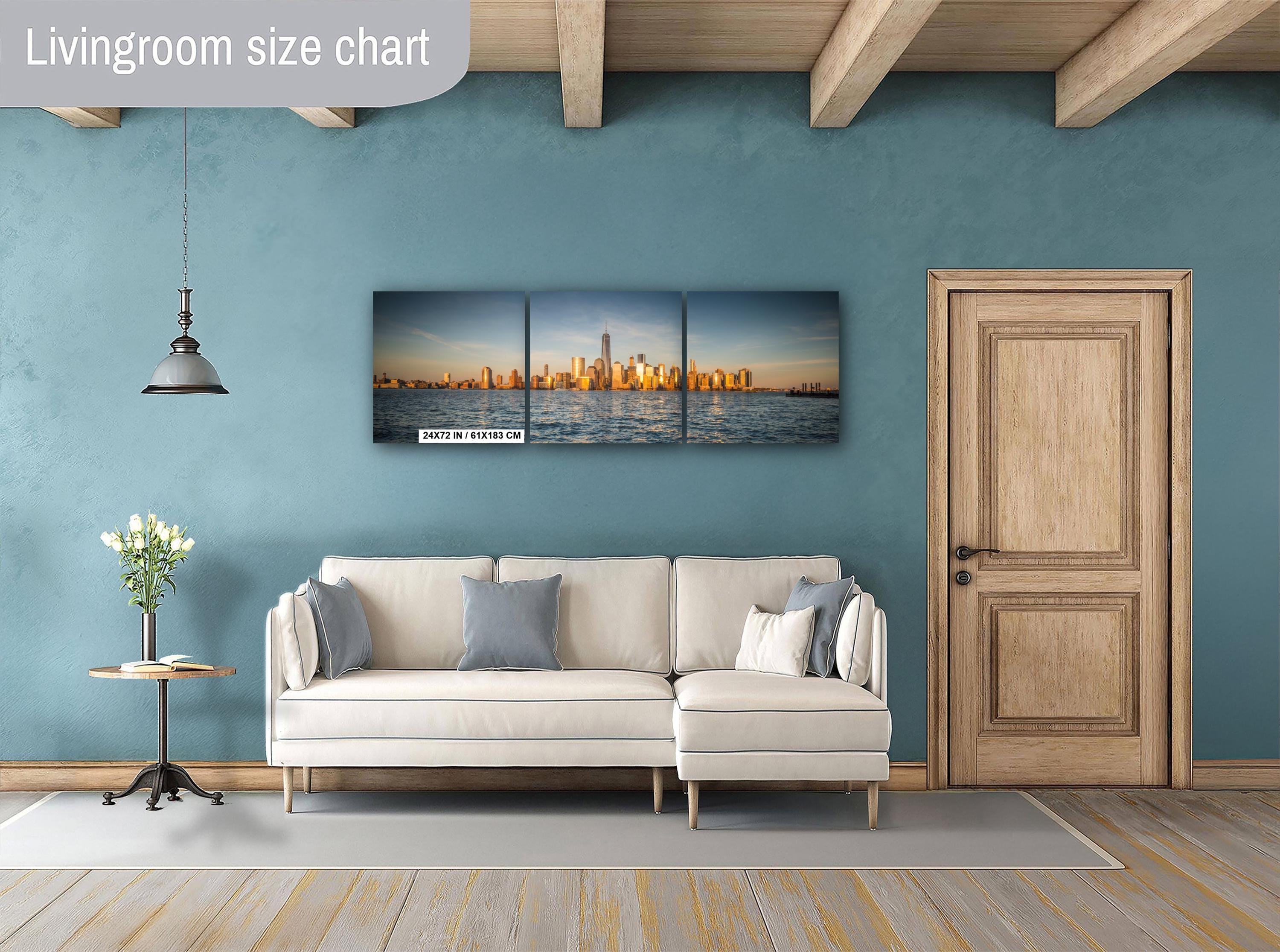 New York Cityscape Print – Urban Skyline Art | Manhattan Photo Wall Decor