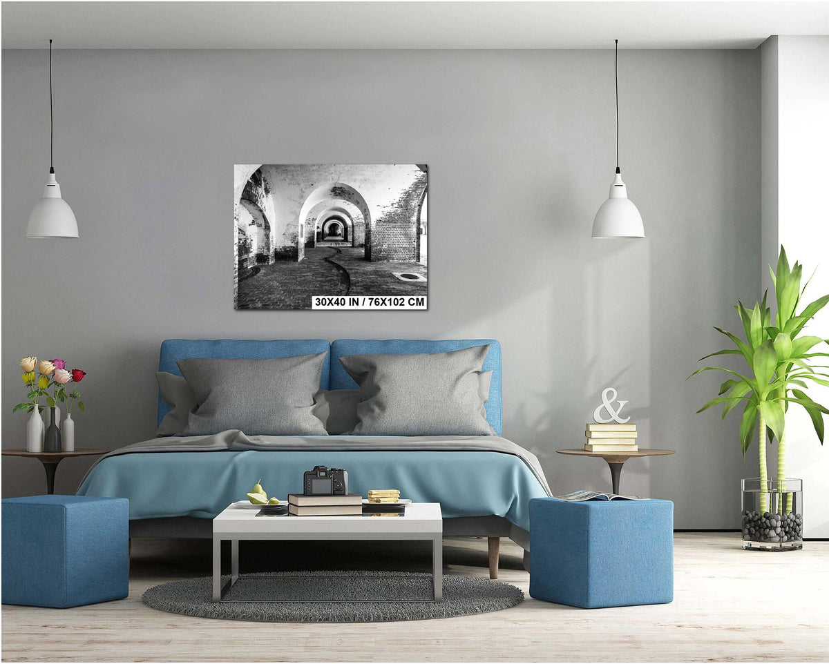 Fort Pulaski Print – Savannah Wall Art | Historic Fort Photo Rustic Decor