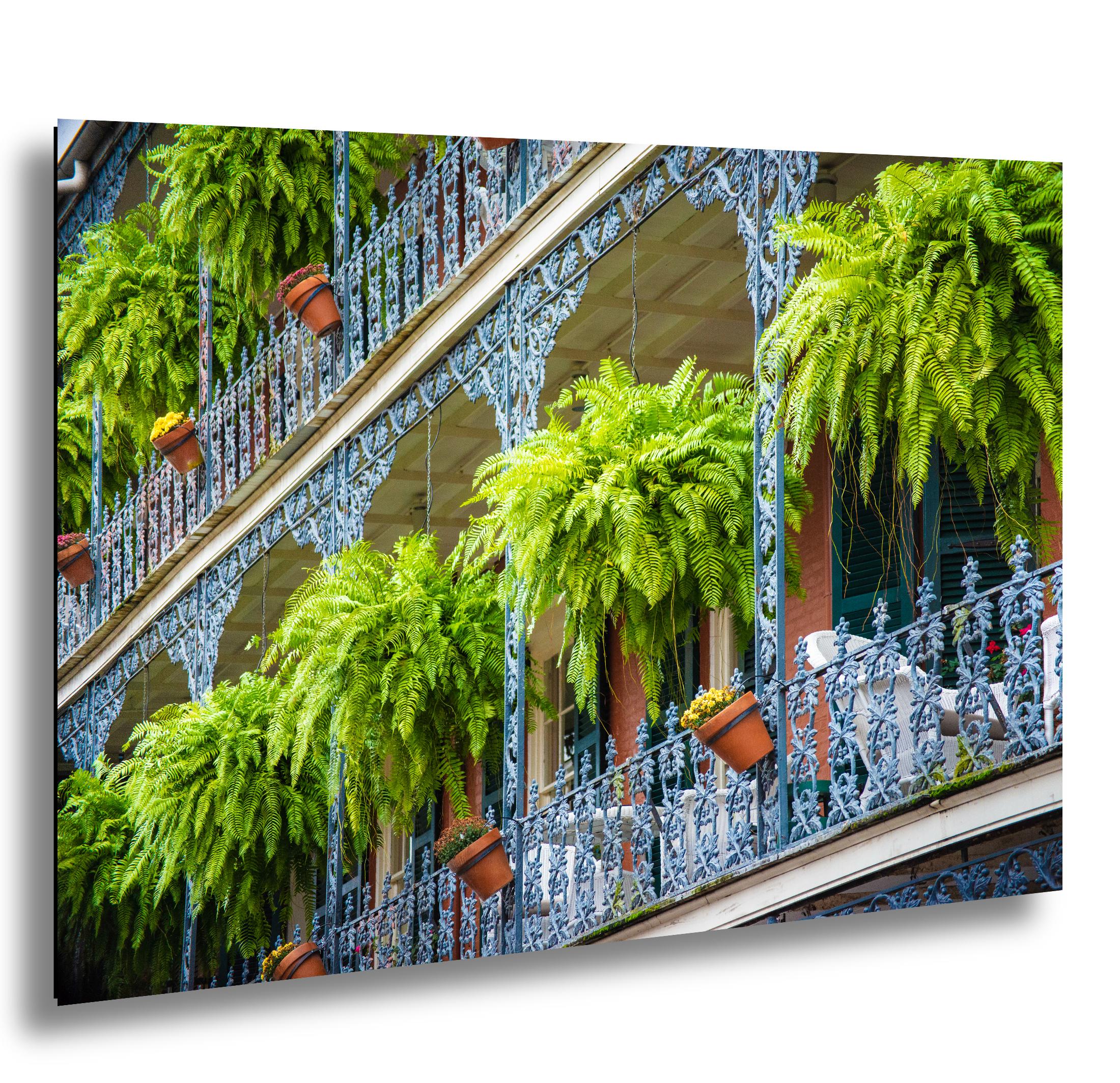 French Quarter Photography Print – Historic Architecture & Wrought Iron Balconies Art