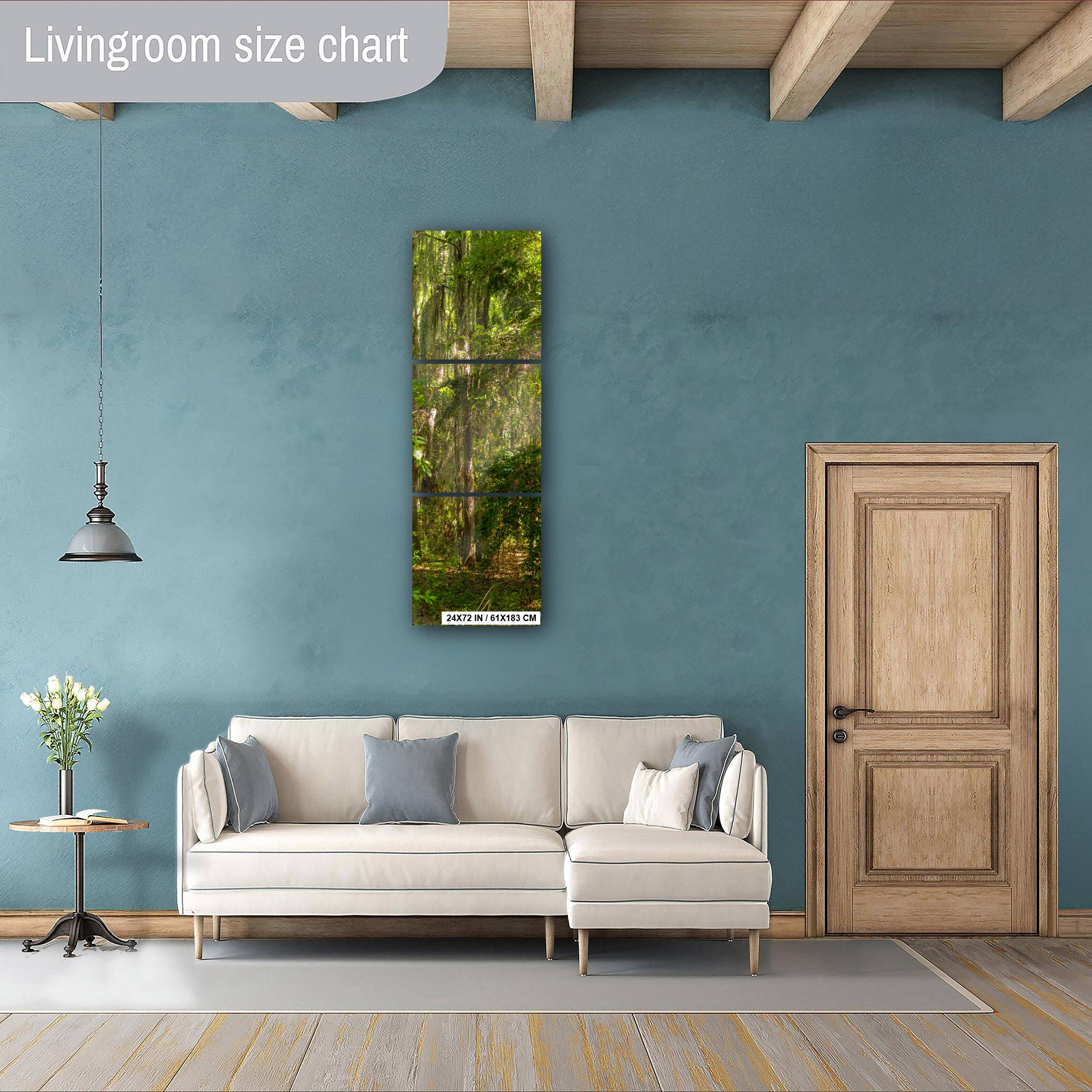 Savannah Wall Art | Coastal Georgia Art Print With Spanish Moss & Southern Charm