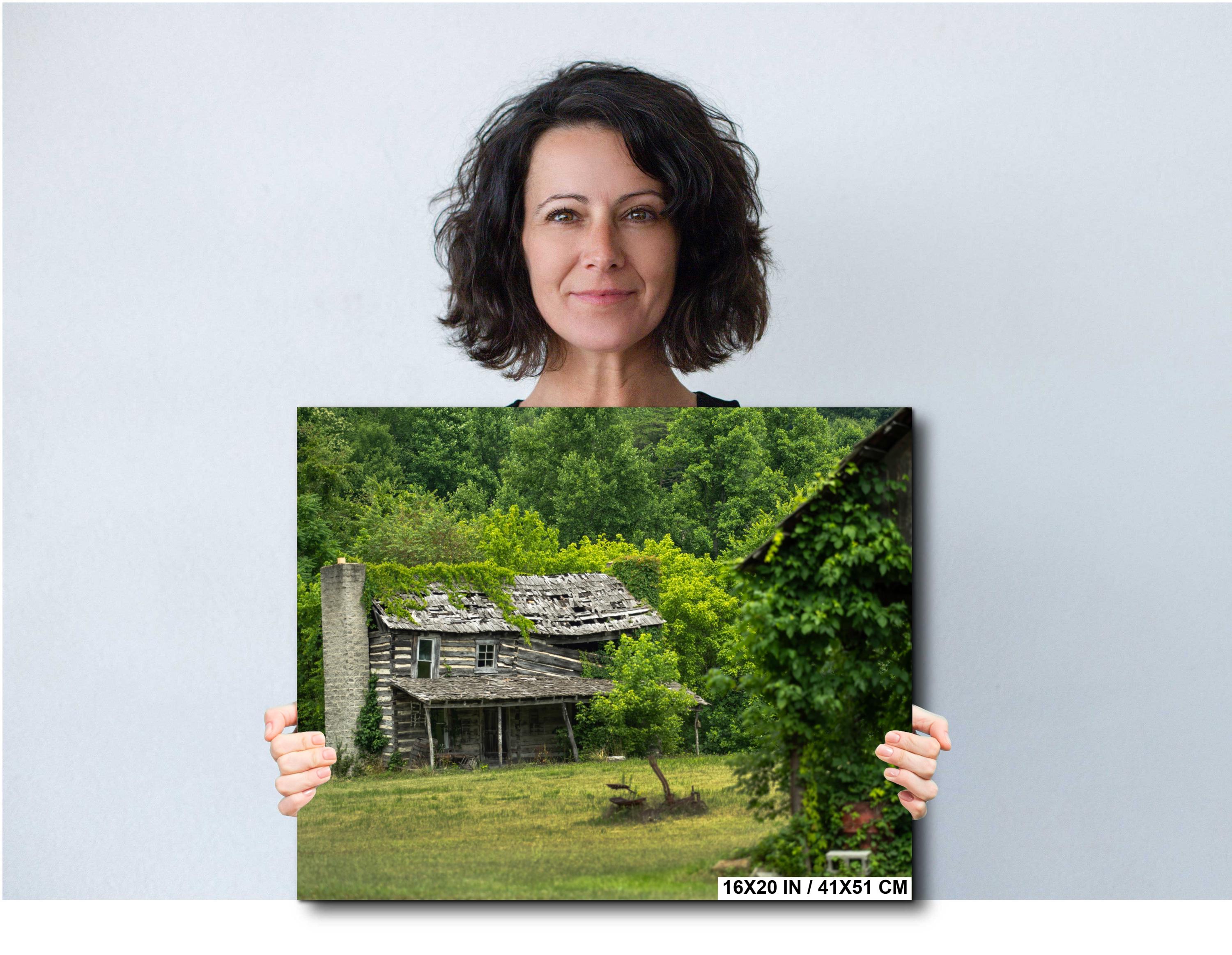 Virginia Landscape Print – Rustic Farm Art | Southern Country Decor Wall Art