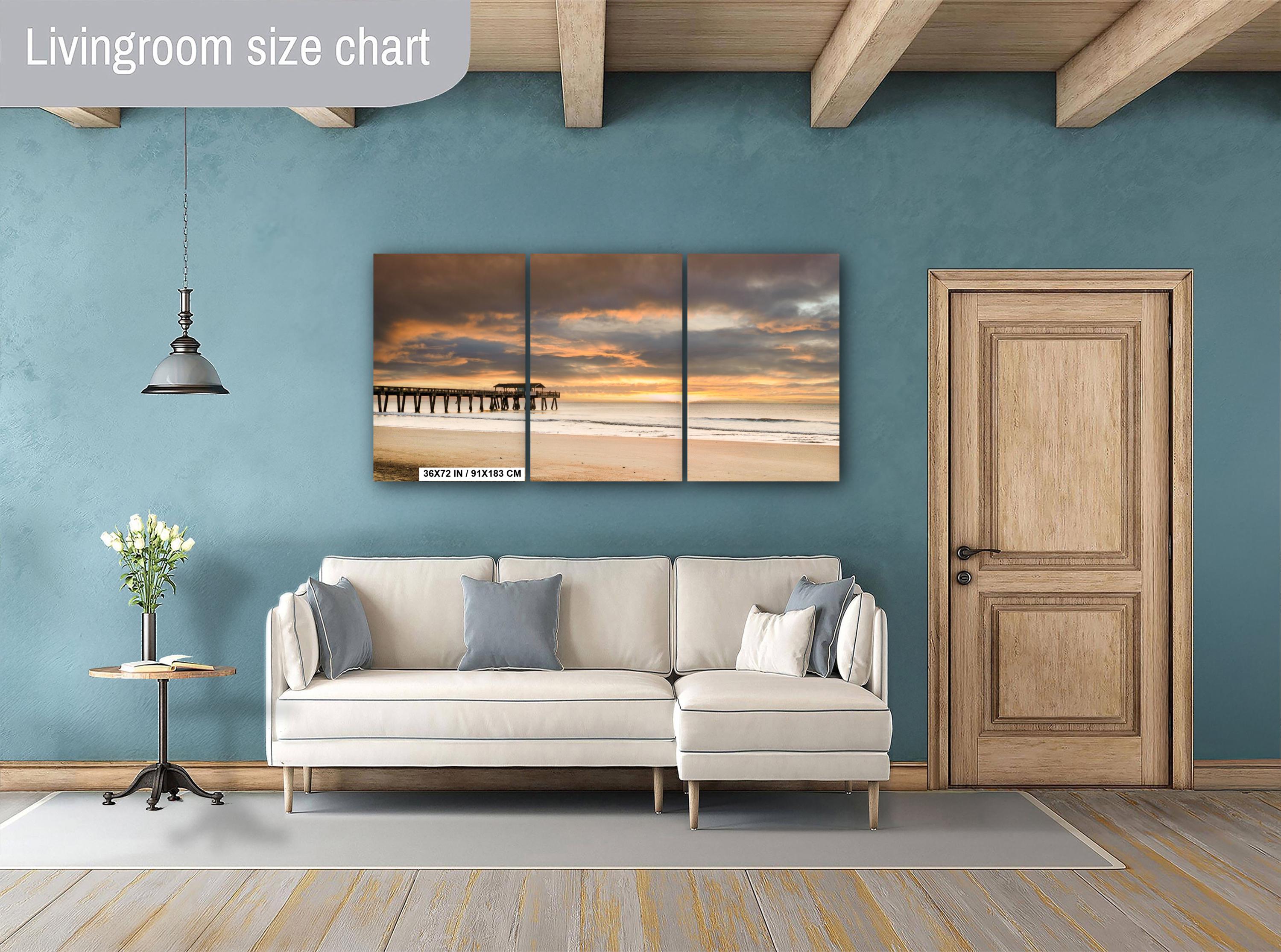 Tybee Island Sunrise Print – Coastal Wall Art Featuring Savannah Lighthouse