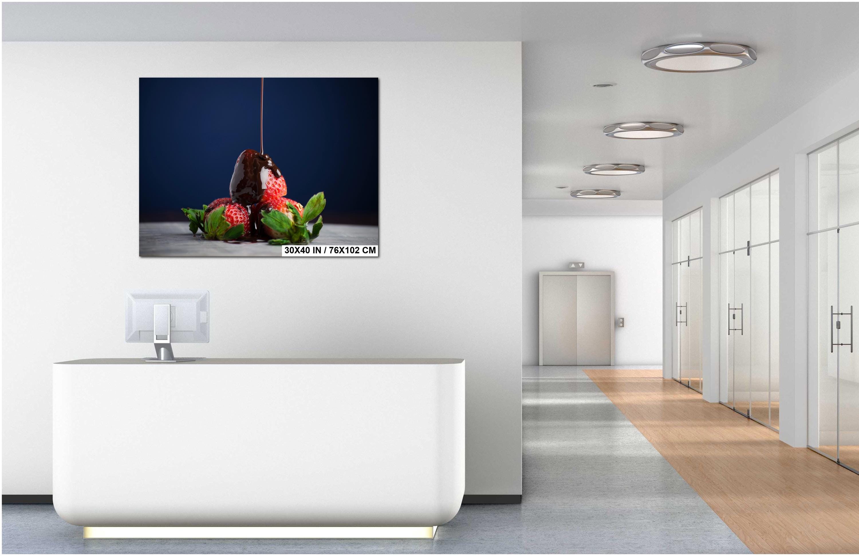 Raw Food Photography Print – Abstract Kitchen Wall Art | Rustic Vegetable Decor