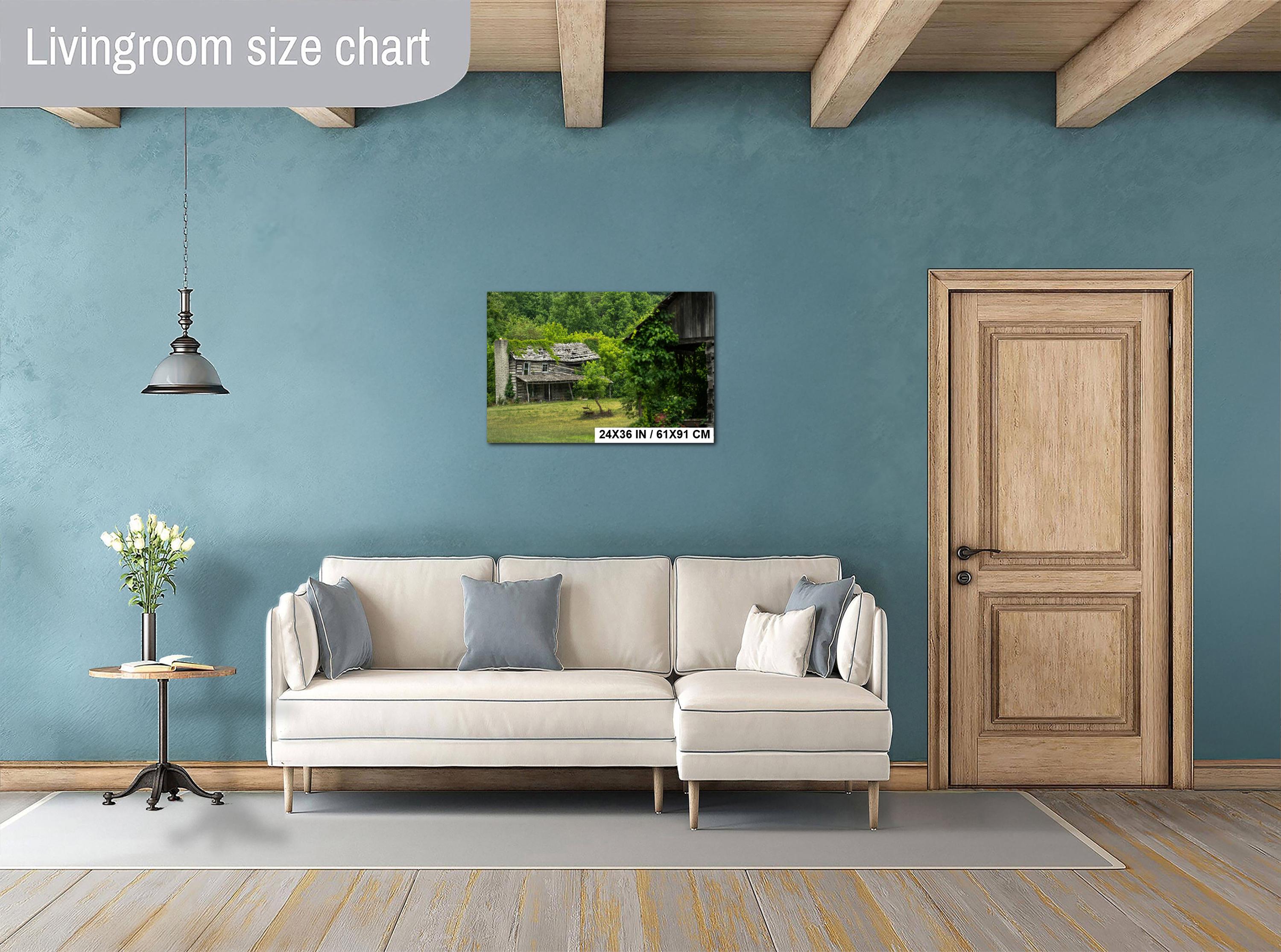 Virginia Landscape Print – Rustic Farm Art | Southern Country Decor Wall Art