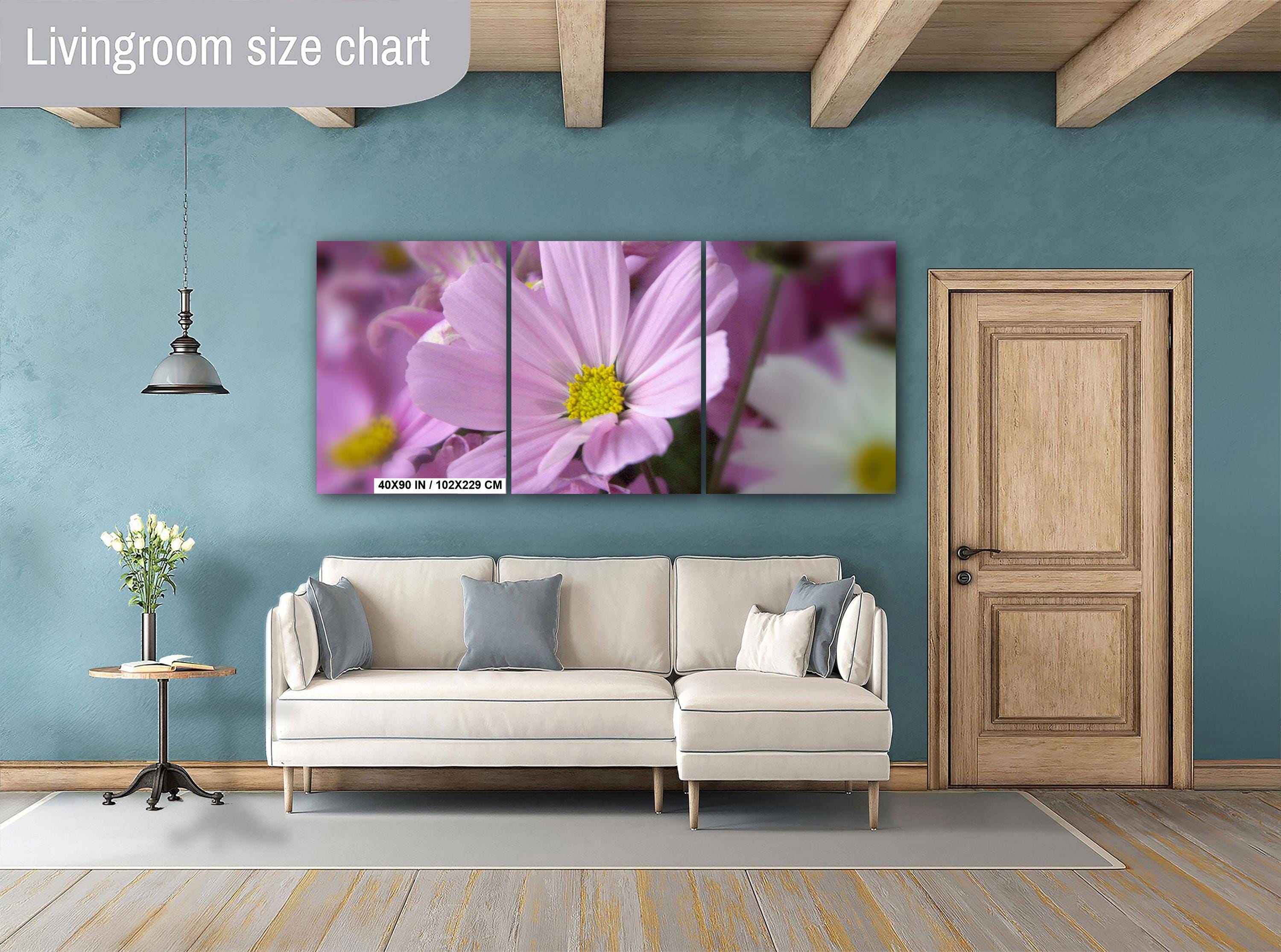 Floral Photography Print - Colorful Flower Wall Art for Living Room & Office Decor