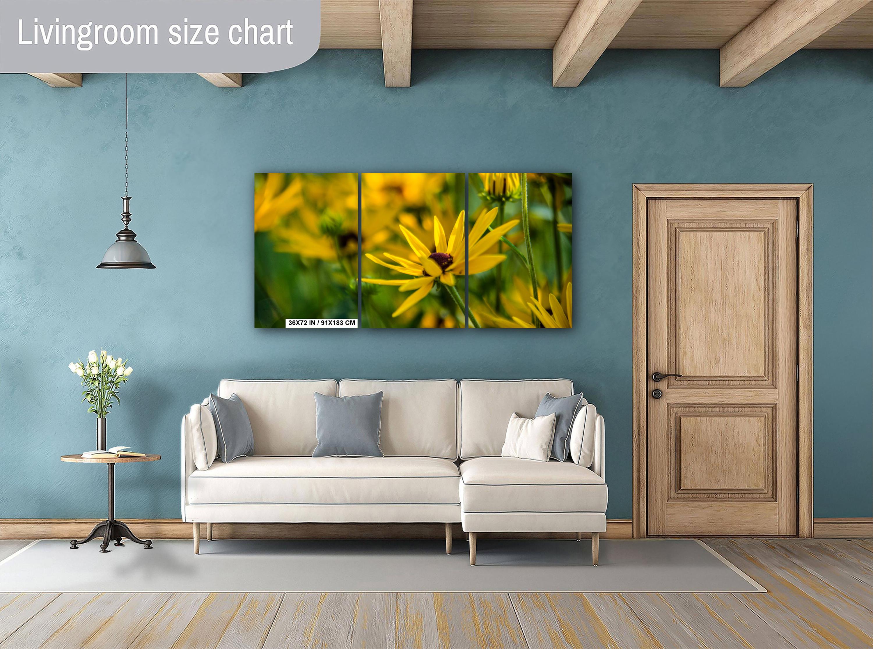 Yellow Coneflower Print - Wildflower Wall Art | Botanical Wall Decor & Floral Photography