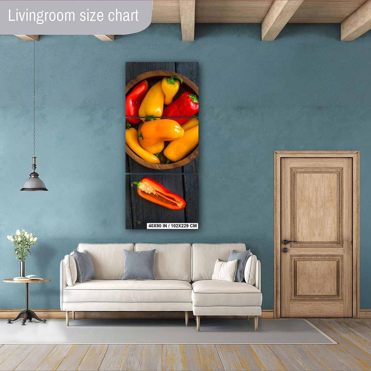 Raw Food Photography Print – Abstract Kitchen Wall Art | Organic Still Life
