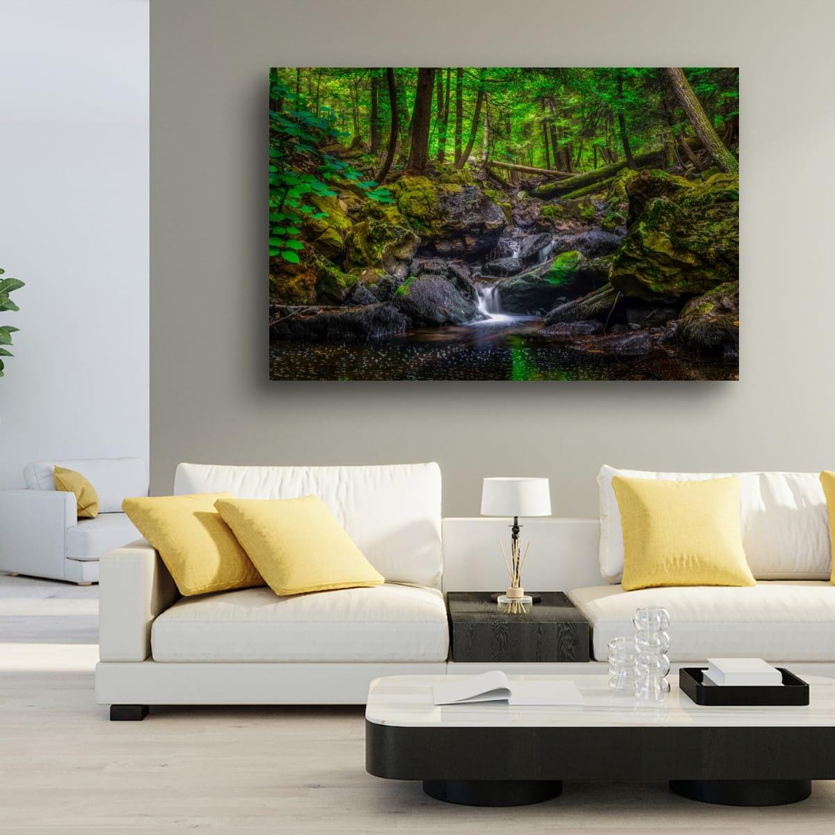 Ricketts Glen Waterfall Print – Pennsylvania Waterfall Art | Archival Photographic Fine Art