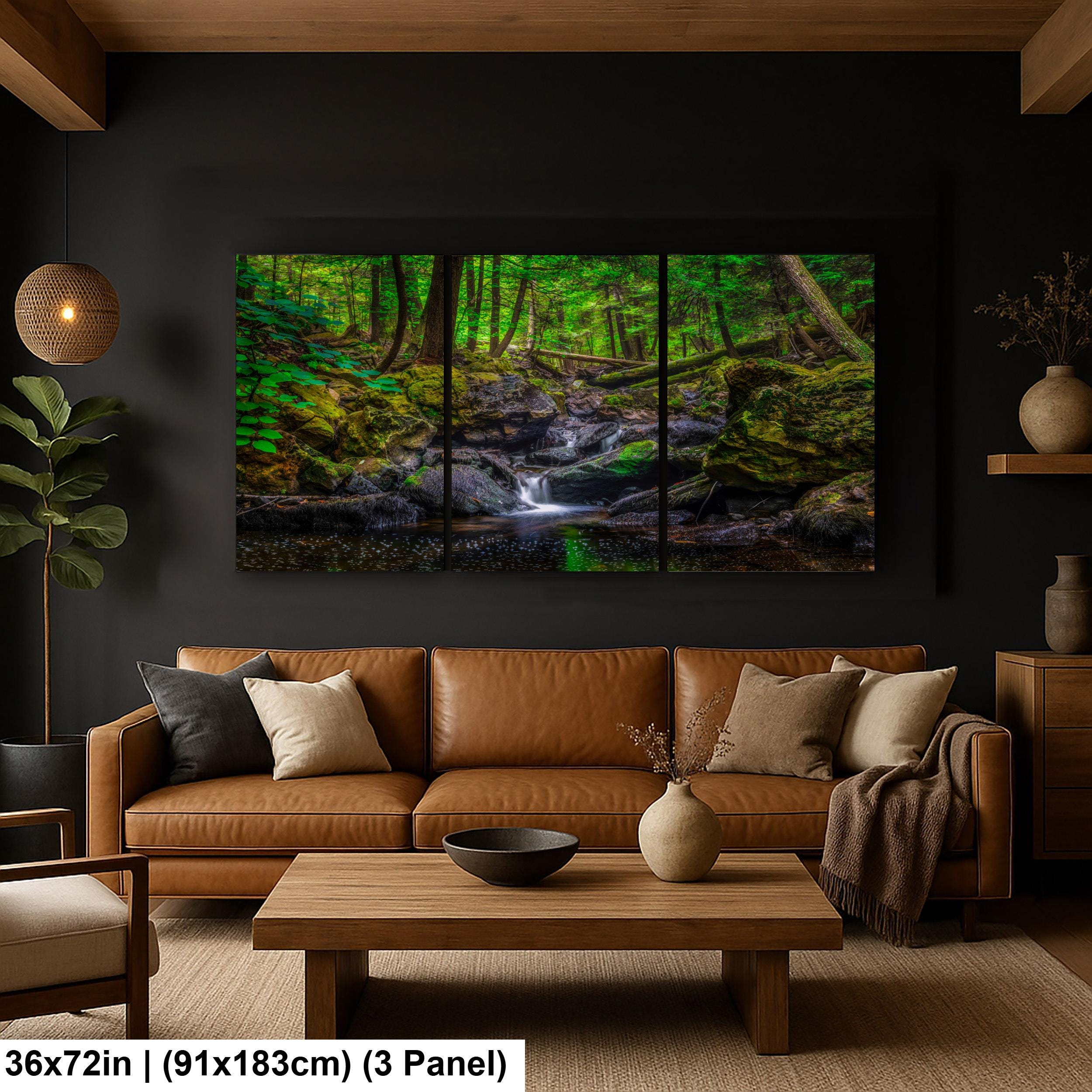 Ricketts Glen Waterfall Print – Pennsylvania Waterfall Art | Archival Photographic Fine Art