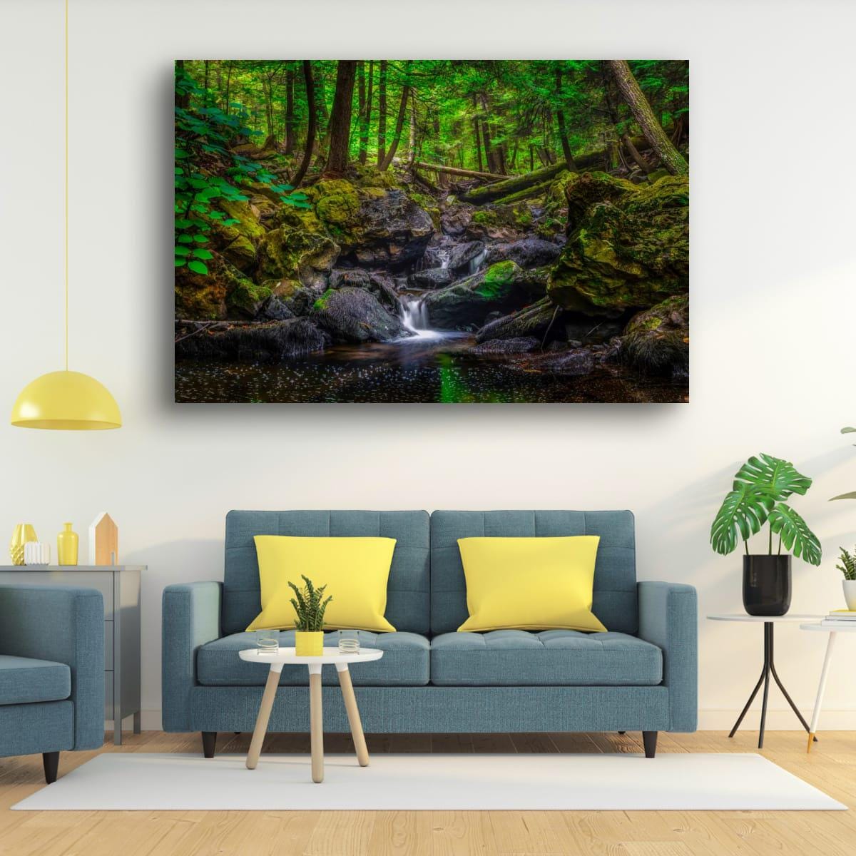 Ricketts Glen Waterfall Print – Pennsylvania Waterfall Art | Archival Photographic Fine Art