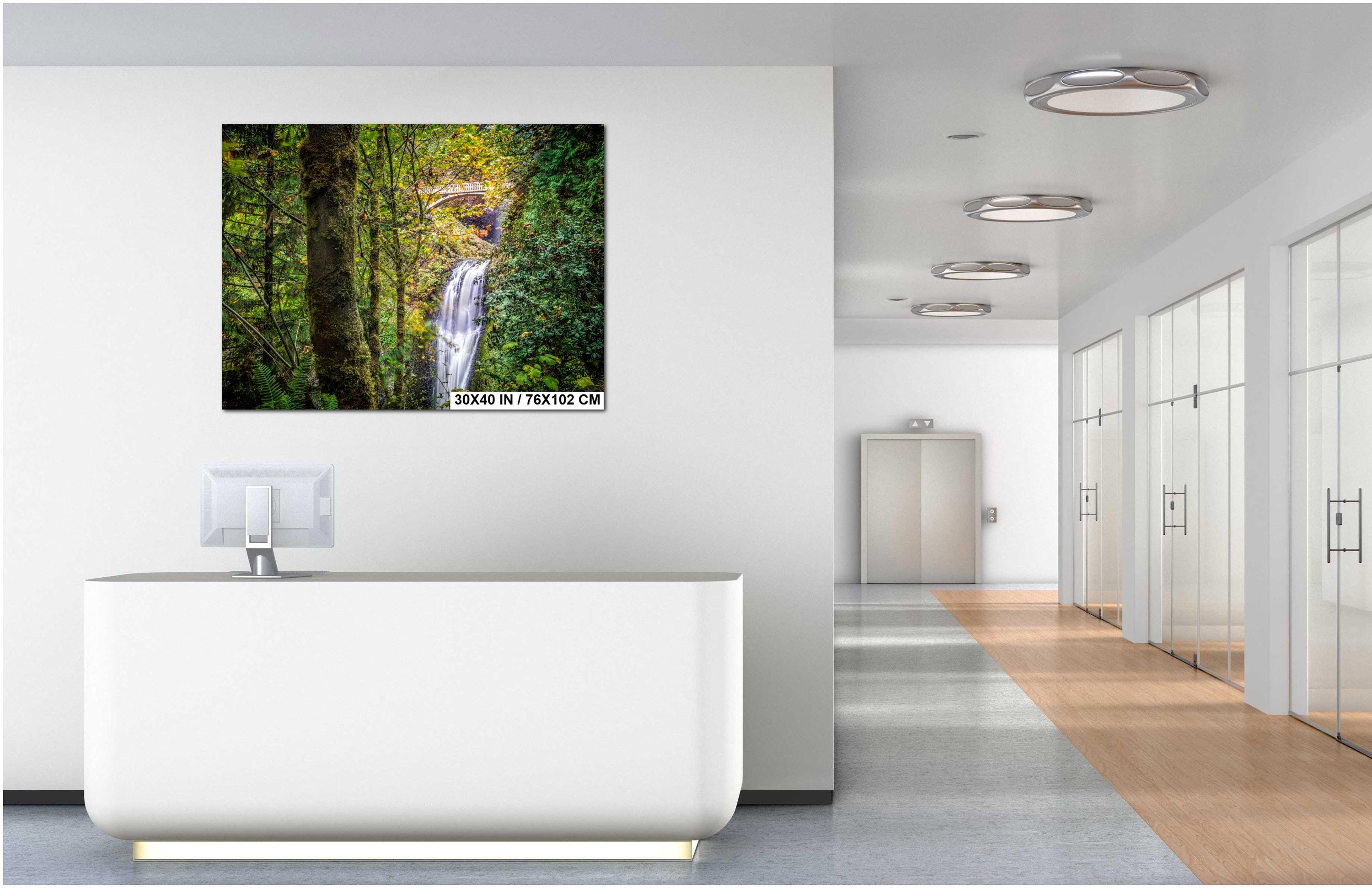 Pacific Northwest Waterfall Print – Columbia Gorge Photography & Scenic Waterfall Art