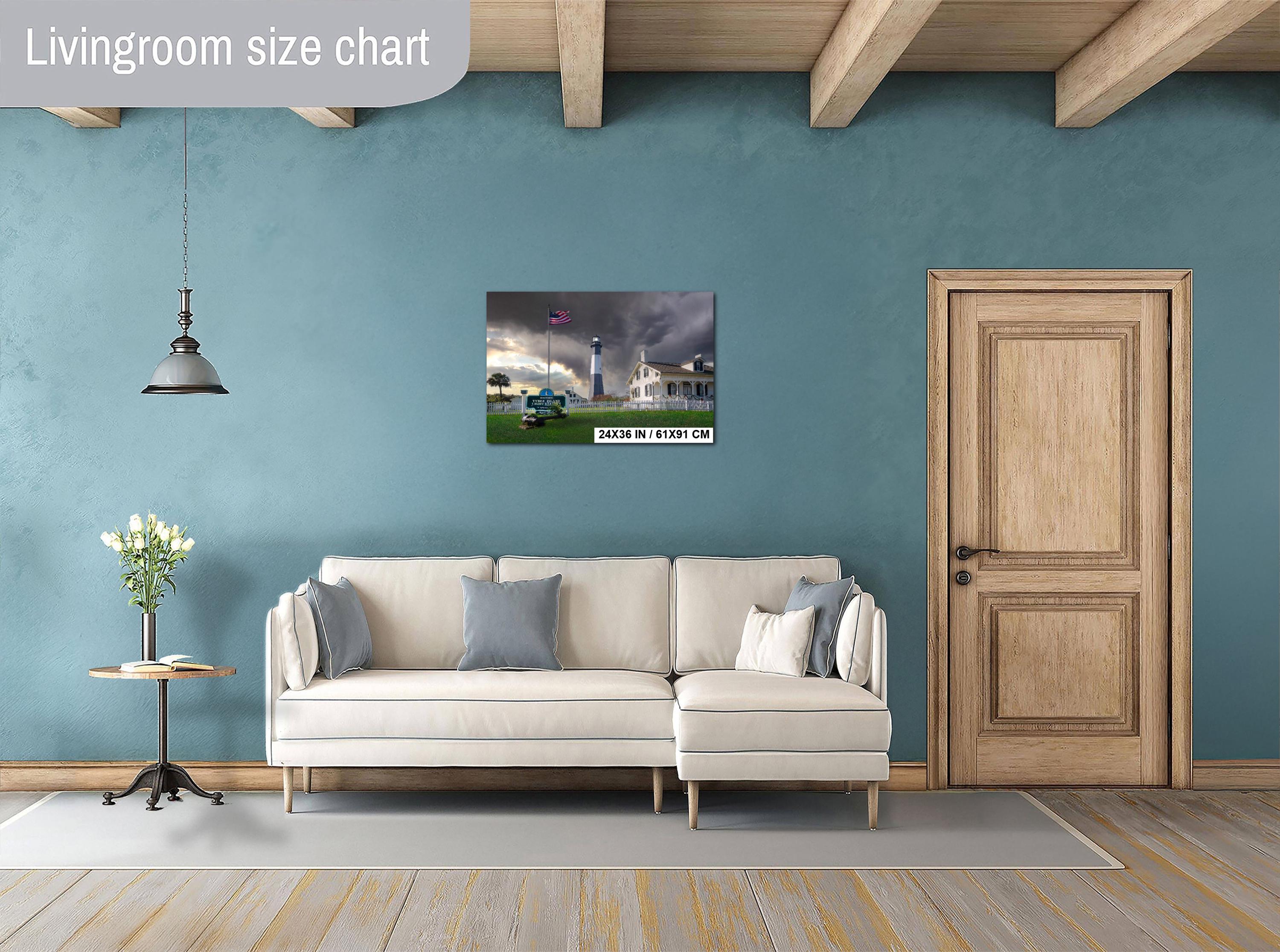 Tybee Island Lighthouse Print – Coastal Wall Art | Nautical Home Decor
