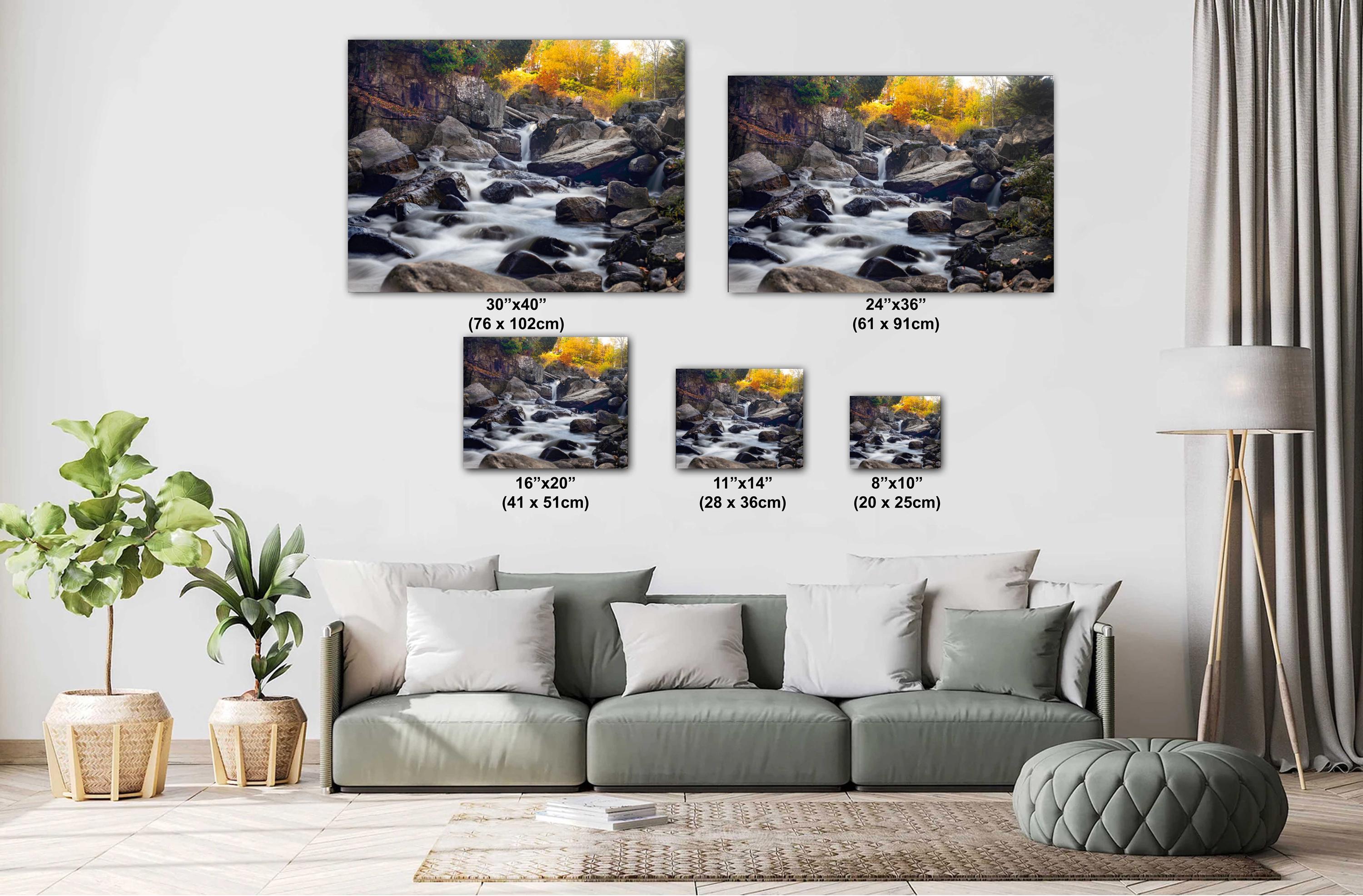Adirondack Fall Art – Vibrant Fall Foliage Photos on Archival Photo Paper