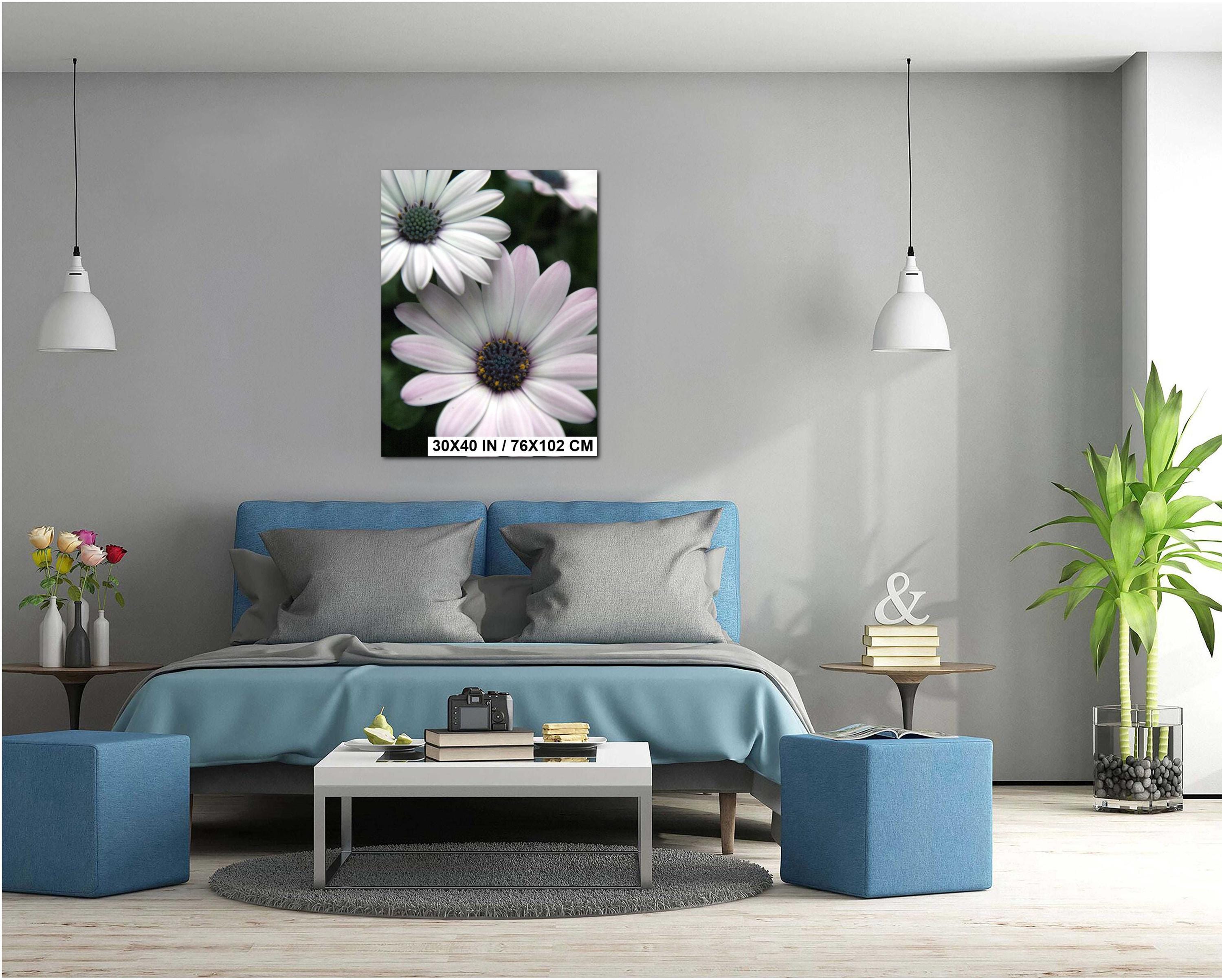 Floral Photography Print - Colorful Botanical Wall Art with Detailed Flower Image