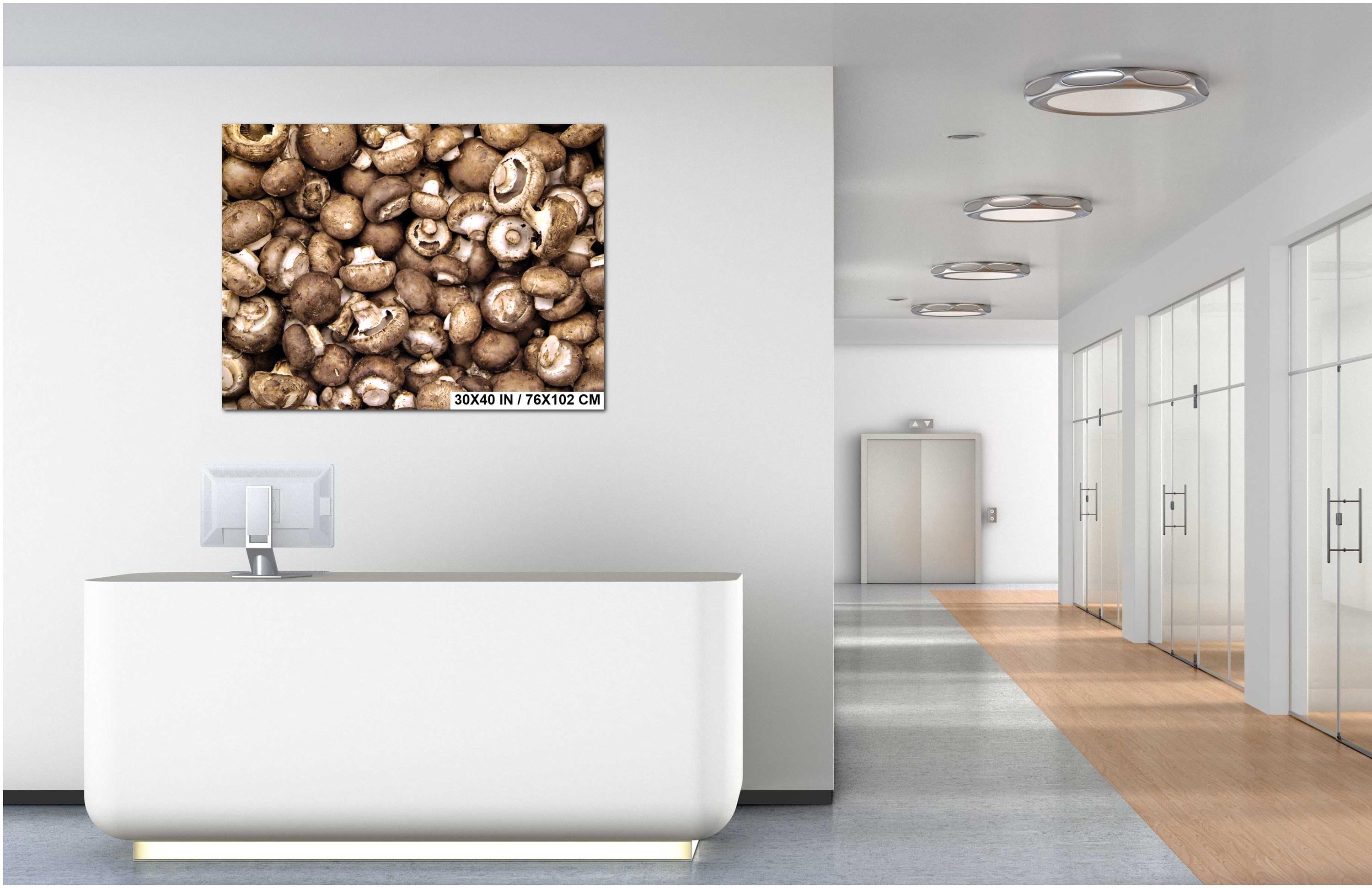 Raw Food Photography Print – Abstract Kitchen Wall Art With Colorful Produce