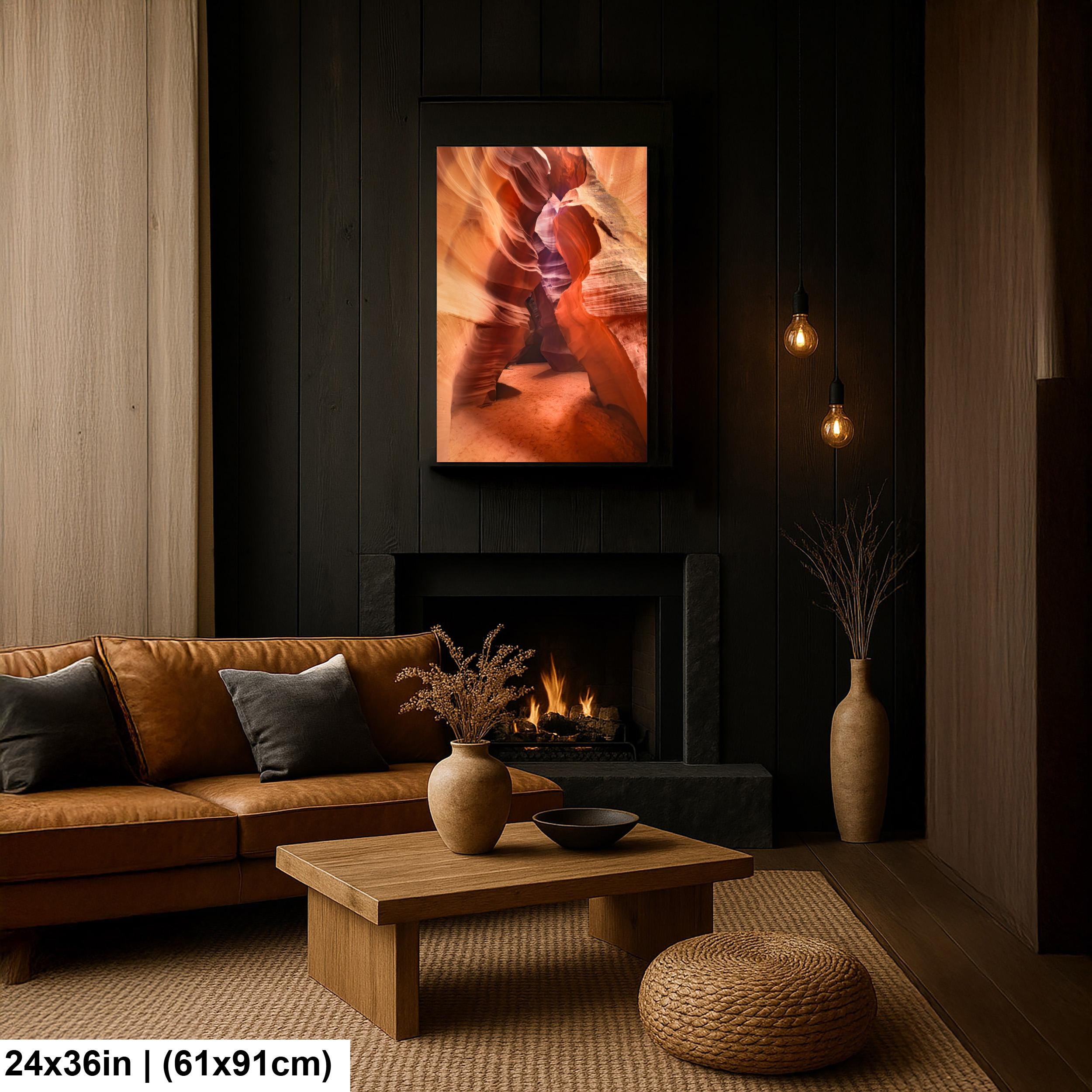 Antelope Canyon Print – Slot Canyon Art | Desert Landscape & Southwest Wall Decor